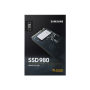 Samsung , V-NAND SSD , 980 , 1000 GB , SSD form factor M.2 2280 , SSD interface M.2 NVME , Read speed 3500 MB/s , Write speed 3000 MB/s