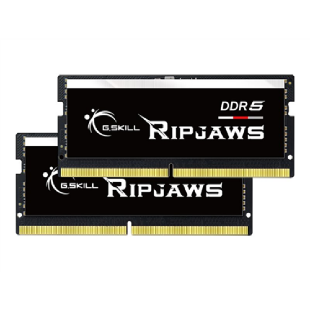 G.Skill , Ripjaws , 32 Kit (16GBx2) GB , DDR5 , 5200 MHz , Notebook , Registered No , ECC No