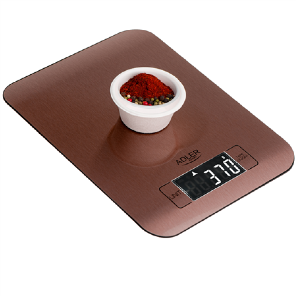 Adler Kitchen Scale , AD 3183c , Graduation 1 g , Copper