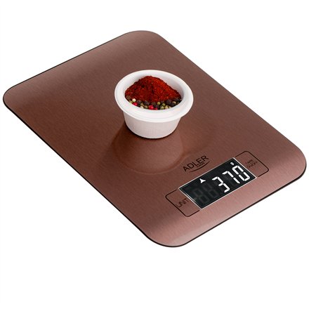 Adler Kitchen Scale , AD 3183c , Graduation 1 g , Copper