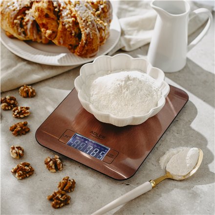 Adler Kitchen Scale , AD 3183c , Graduation 1 g , Copper