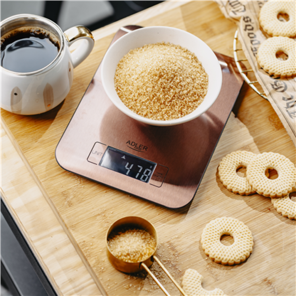 Adler Kitchen Scale , AD 3183c , Graduation 1 g , Copper
