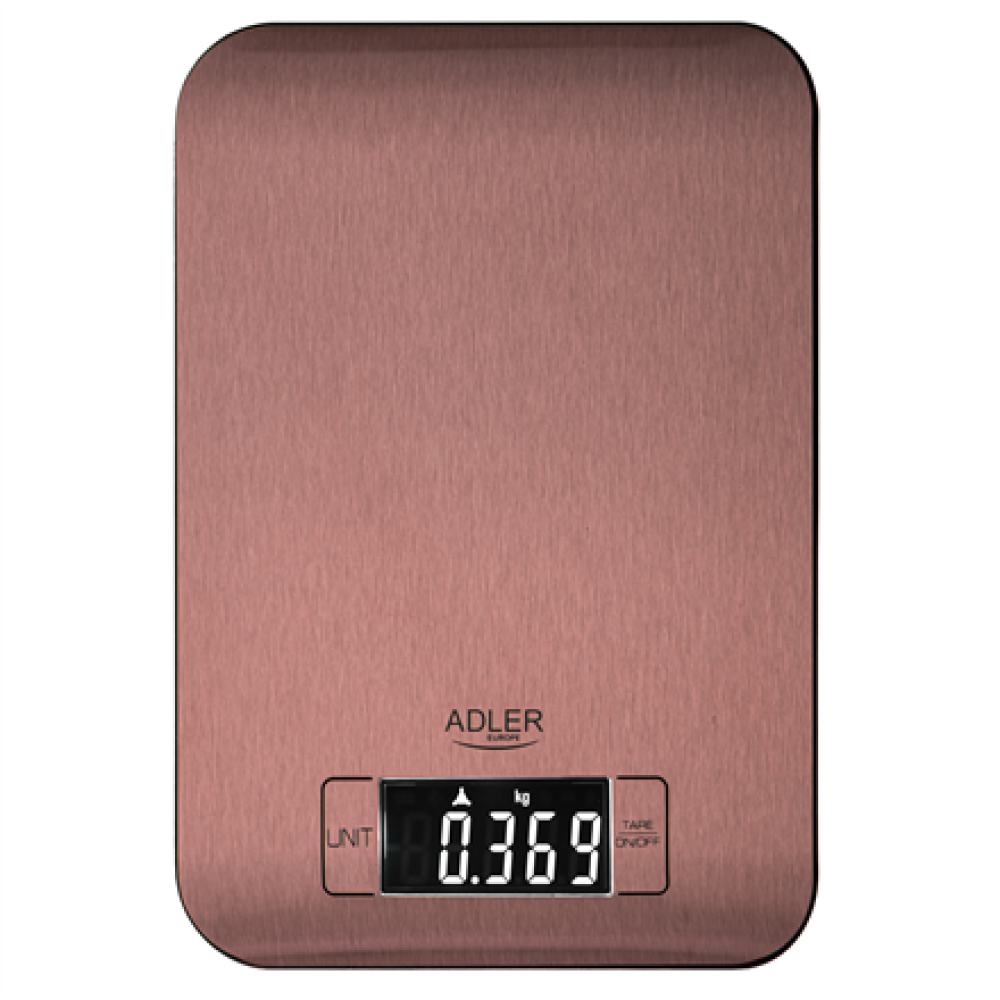 Adler Kitchen Scale , AD 3183c , Graduation 1 g , Copper