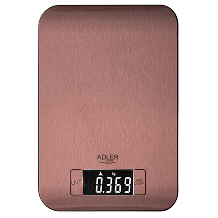 Adler Kitchen Scale , AD 3183c , Graduation 1 g , Copper