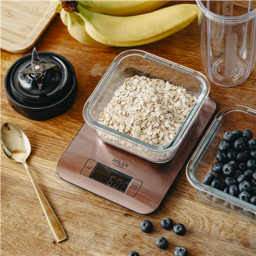 Adler Kitchen Scale , AD 3183c , Graduation 1 g , Copper