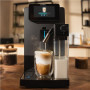 Cecotec Coffee machine , Cremmaet Latte Touch , Pump pressure 19 bar , Built-in milk frother , Super-automatic , Black , 1500 W