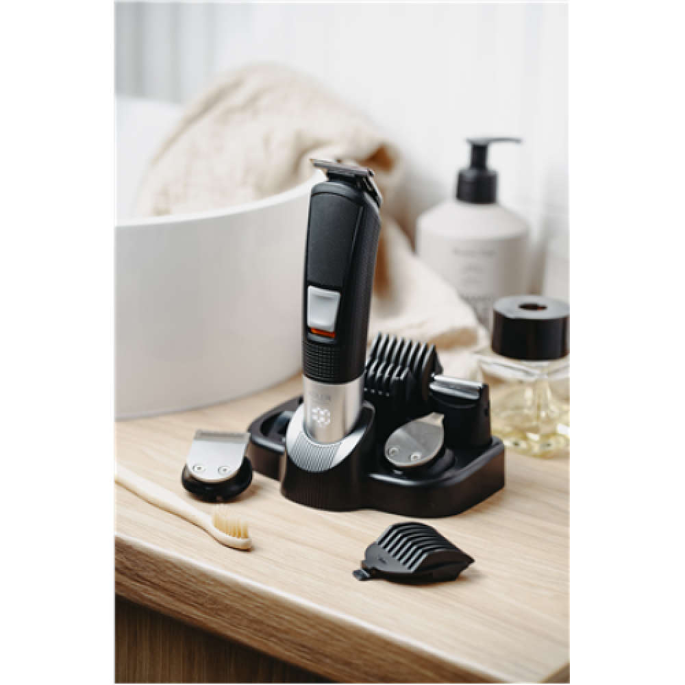 Adler Grooming set 5 in 1 , AD 2943 , Cordless , Number of length steps 4 , Black
