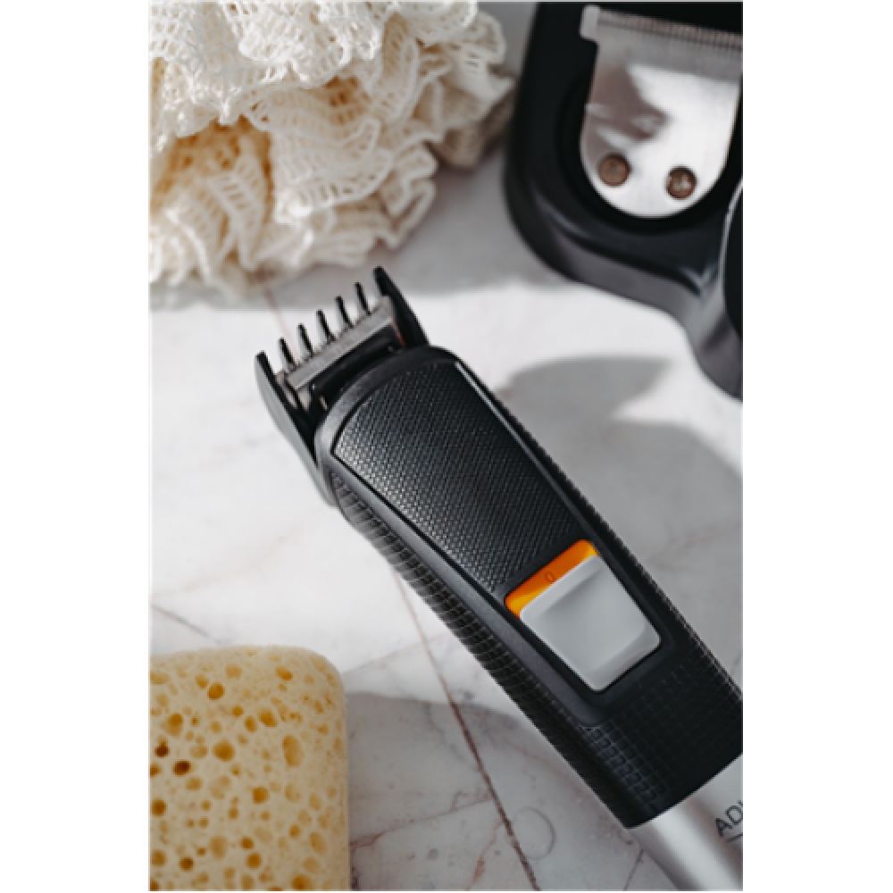 Adler Grooming set 5 in 1 , AD 2943 , Cordless , Number of length steps 4 , Black