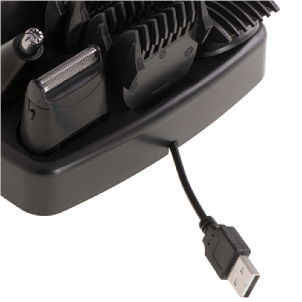 Adler Grooming set 5 in 1 , AD 2943 , Cordless , Number of length steps 4 , Black