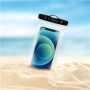 Fixed Float , Phone Case , Black , Waterproof universal mobile phone case