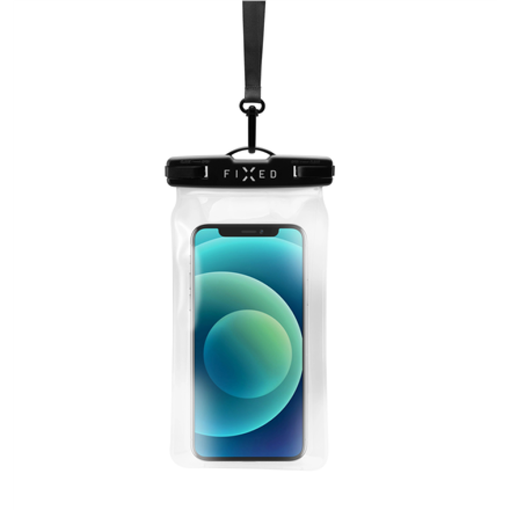 Fixed Float , Phone Case , Black , Waterproof universal mobile phone case