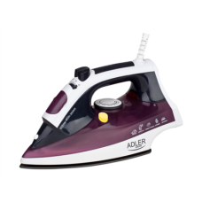 Iron , Adler , AD 5022 , With cord , 2200 W , Purple/White
