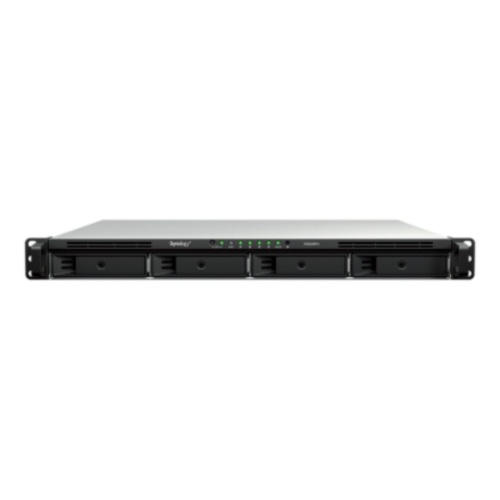 Synology RS826RP+ RackStation , AMD Ryzen , V1500B , 4 GB , AC 100-240 V , Black