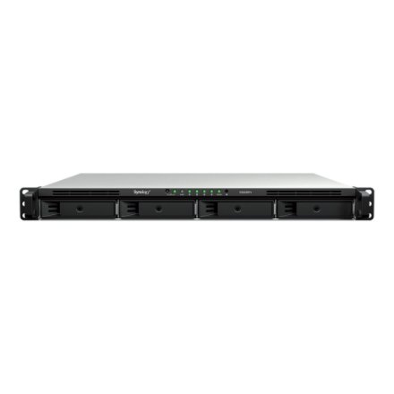 Synology RS826RP+ RackStation , AMD Ryzen , V1500B , 4 GB , AC 100-240 V , Black