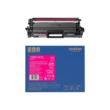 Brother TN-821XXLM , Toner cartridge , Magenta
