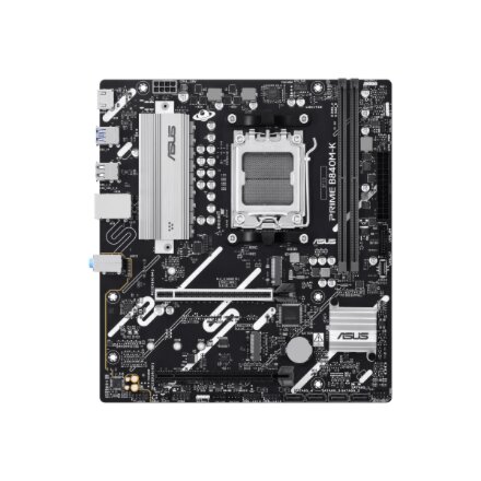 Asus PRIME B840M-K , Processor family AMD , Processor socket AM5 , DDR5 , Supported hard disk drive interfaces SATA, M.2 , Number of SATA connectors 2