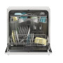 Candy Dishwasher , CP 8F9FFW , Free-standing , Width 55 cm , Number of place settings 8 , Number of programs 8 , Energy efficiency class F , Display , White