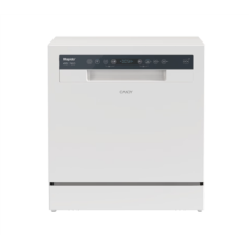 Candy , Dishwasher , CP 8F9FFW , Free-standing , Width 55 cm , Number of place settings 8 , Number of programs 8 , Energy efficiency class F , Display , White