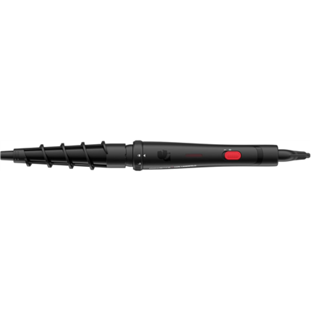 Rowenta Hair styler , CF422LF0 X KARL LAGERFELD Infinite Looks , Temperature (max) 190 °C , Number of heating levels 1 , 48 W , Black/Red