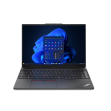 Lenovo , ThinkPad E16 , Black , 16 , IPS , WUXGA , 1920 x 1200 pixels , Anti-glare , Intel Core U5 , 125U , 16 GB , SO-DIMM DDR5 , Solid-state drive capacity 512 GB , Intel Graphics , Windows 11 Pro , 802.11ax , Bluetooth version 5.3 , Keyboard language E