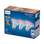 WiZ Philips Smart WiFi Spot PAR16 RGB, 3pcs , GU10 , 4.7 W , Full colour