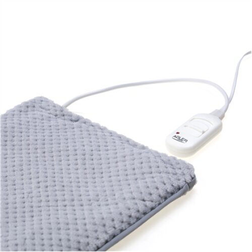 Adler , Electric Blanket heating - pad , AD 7415 , Number of heating levels 2 , Number of persons 1 , Washable , Remote control , 80 W , Grey