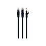 UTP Cat6 , Patch cord , PVC AWG 26 (7 x 0.15 mm wire) , Black , 5 m