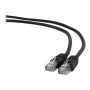 UTP Cat6 , Patch cord , PVC AWG 26 (7 x 0.15 mm wire) , Black , 5 m