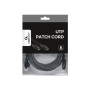 UTP Cat6 , Patch cord , PVC AWG 26 (7 x 0.15 mm wire) , Black , 5 m