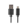 Lanberg , USB Type-C to USB Type-A 2.0 Cable, 0.5 m , CA-USBO-10CU-0005-BK , USB Type-C to USB Type-A