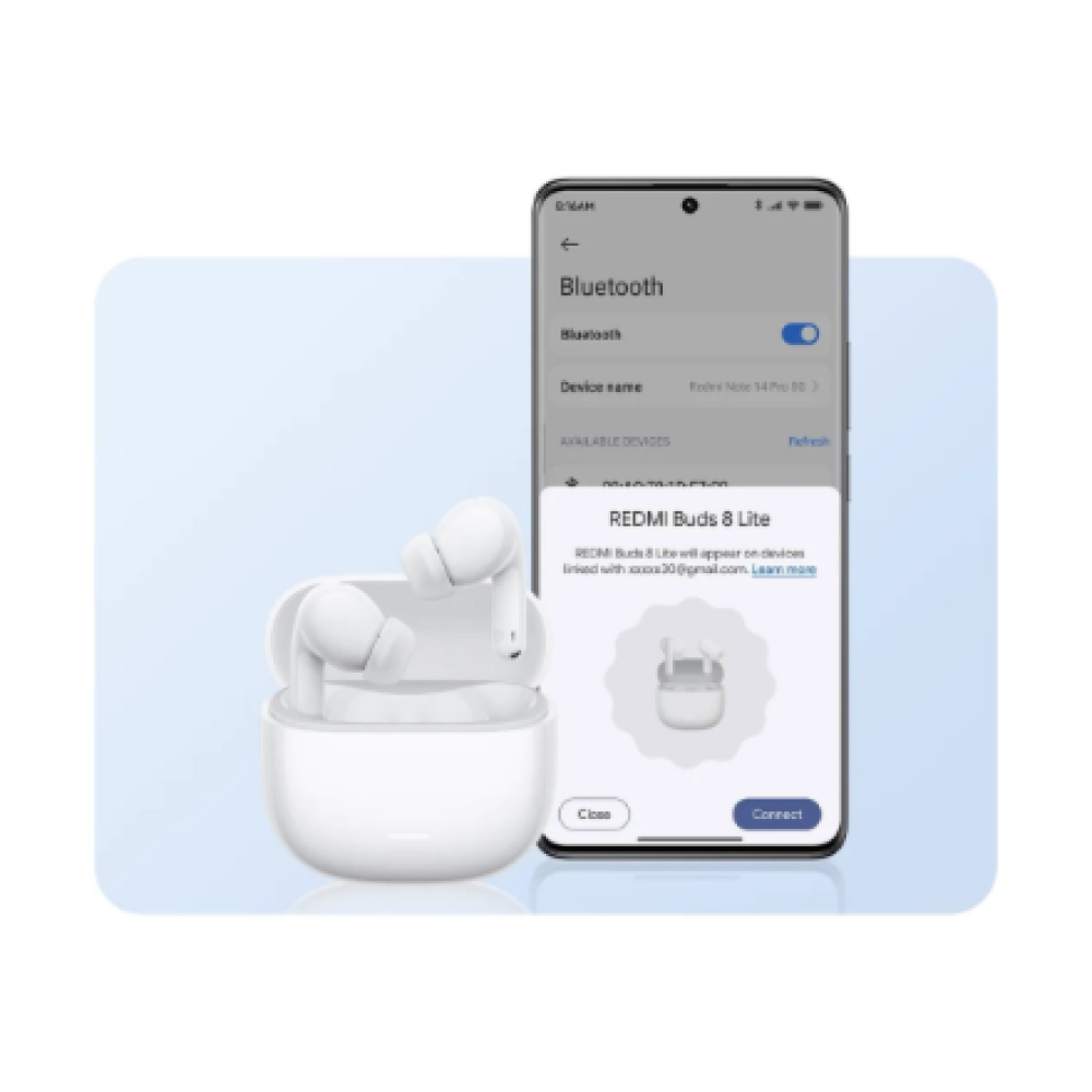 Xiaomi REDMI Buds 8 Lite, White , Xiaomi