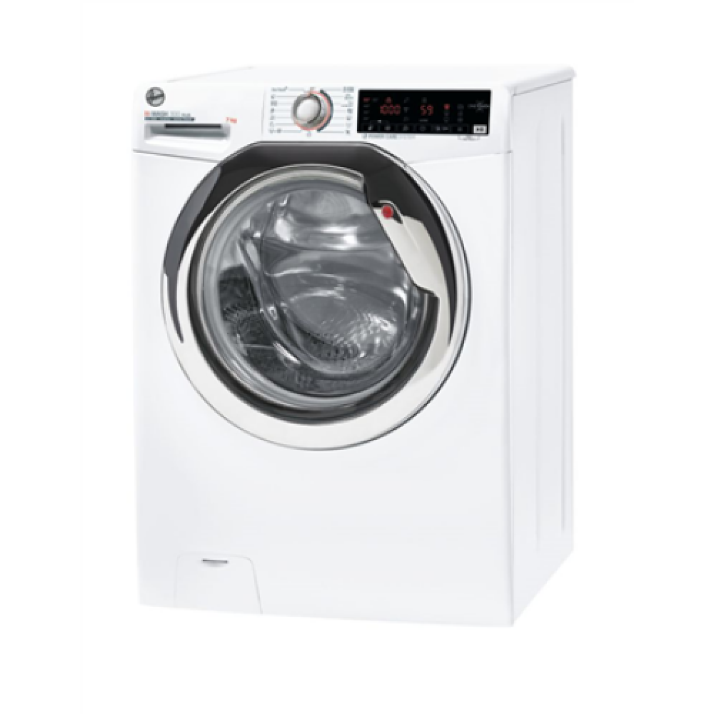 Hoover , Washing Machine , H3WS437TAMCE/1-S , Energy efficiency class A , Front loading , Washing capacity 7 kg , 1300 RPM , Depth 45 cm , Width 60 cm , Display , LCD , Steam function , Near Field Communication (NFC) , White