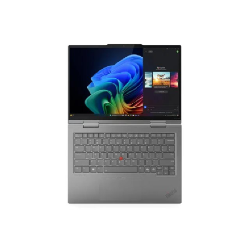 Lenovo ThinkPad X1 2-in-1 G10 Aura Edition , Grey , 14 , IPS , Touchscreen , WUXGA , 1920 x 1200 pixels , Anti-glare , Intel Core Ultra 7 , 258V , 32 GB , Soldered LPDDR5x , Solid-state drive capacity 1000 GB , Intel Arc Graphics 140V , Windows 11 Pro , 8
