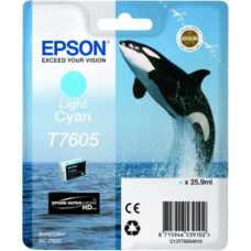 Epson T7605 , Ink Cartridge , Light Cyan