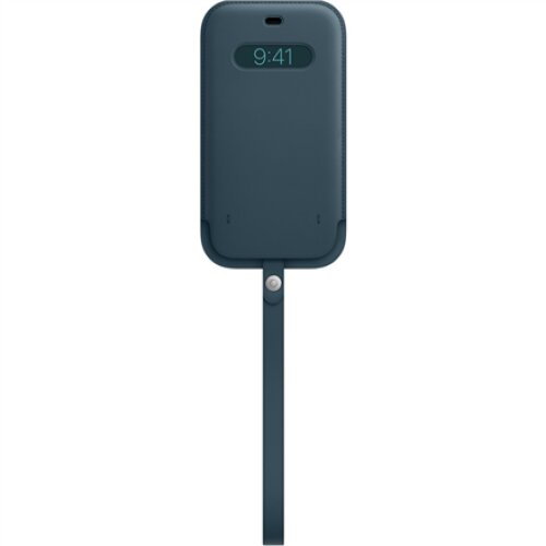 Apple 12 Pro Max Leather Sleeve with MagSafe Sleeve with MagSafe Apple iPhone 12 Pro Max Leather Baltic Blue