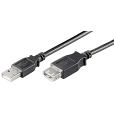 Goobay , USB 2.0 Hi-Speed extension cable , USB-A to USB-A USB 2.0 male (type A) , USB 2.0 female (type A)
