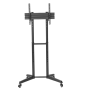 Neomounts Floor stand , FL50-540BL1 TV trolley , Adjustable Height, Tilt , 37-70 , Maximum weight (capacity) 50 kg , Black