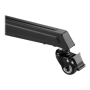 Neomounts Floor stand , FL50-540BL1 TV trolley , Adjustable Height, Tilt , 37-70 , Maximum weight (capacity) 50 kg , Black