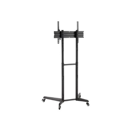 Neomounts Floor stand , FL50-540BL1 TV trolley , Adjustable Height, Tilt , 37-70 , Maximum weight (capacity) 50 kg , Black