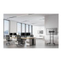 Neomounts Floor stand , FL50-540BL1 TV trolley , Adjustable Height, Tilt , 37-70 , Maximum weight (capacity) 50 kg , Black