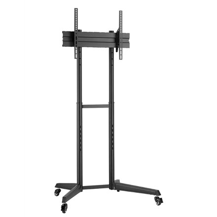 Neomounts Floor stand , FL50-540BL1 TV trolley , Adjustable Height, Tilt , 37-70 , Maximum weight (capacity) 50 kg , Black