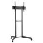 Neomounts Floor stand , FL50-540BL1 TV trolley , Adjustable Height, Tilt , 37-70 , Maximum weight (capacity) 50 kg , Black
