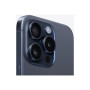 Apple , iPhone 15 Pro , Blue Titanium , 6.1 , Super Retina XDR display with ProMotion , 2556 x 1179 pixels , Apple , A17 Pro , Internal RAM 8 GB , 128 GB , Dual SIM , Nano-SIM and eSIM , 3G , 4G , 5G , Main camera resolution 48+12+12 MP , Secondary camera