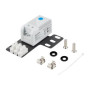 Lanberg Closed-loop thermostat 10A for rack cabinets with 19 ear and terminal block , AK-1505-S , Gray