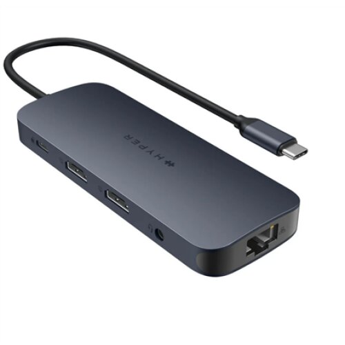 Hyper , HyperDrive Next 11 Port USB-C Hub , HD4006GL , Ethernet LAN (RJ-45) ports 1 , HDMI ports quantity 2 x 4K 60Hz