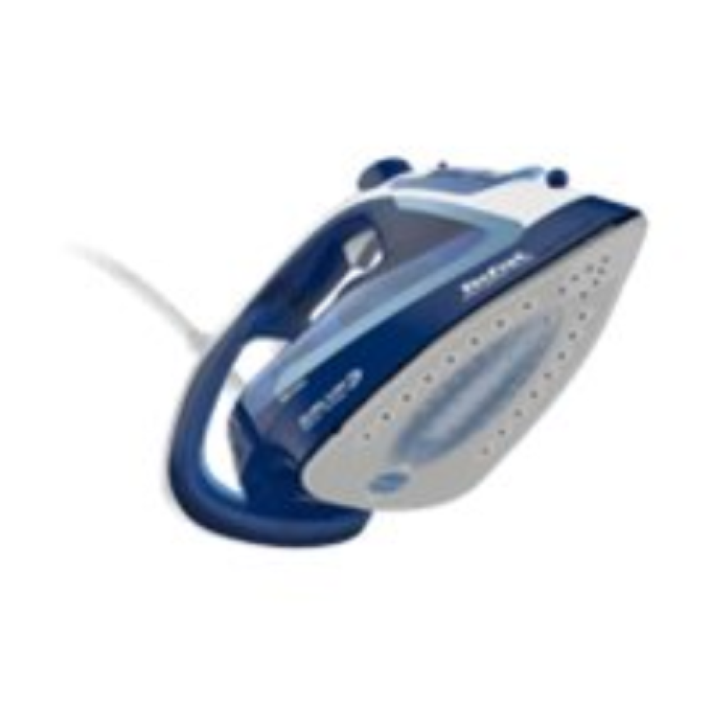 TEFAL , FV5735E0 Easygliss Plus , Steam Iron , 2500 W , Water tank capacity 270 ml , Continuous steam 45 g/min , Steam boost performance 220 g/min , Blue/White