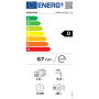 Whirlpool Dishwasher , WSBO 3O34 PF X , Built-in , Width 45 cm , Number of place settings 10 , Number of programs 8 , Energy efficiency class D , Display , Stainless steel