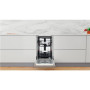 Whirlpool Dishwasher , WSBO 3O34 PF X , Built-in , Width 45 cm , Number of place settings 10 , Number of programs 8 , Energy efficiency class D , Display , Stainless steel