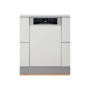 Whirlpool Dishwasher , WSBO 3O34 PF X , Built-in , Width 45 cm , Number of place settings 10 , Number of programs 8 , Energy efficiency class D , Display , Stainless steel