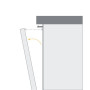 Whirlpool Dishwasher , WSBO 3O34 PF X , Built-in , Width 45 cm , Number of place settings 10 , Number of programs 8 , Energy efficiency class D , Display , Stainless steel